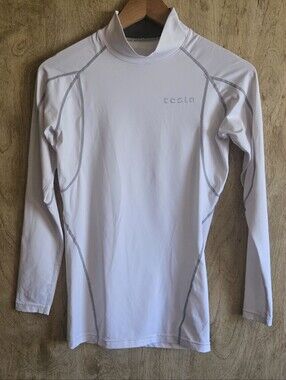 Tesla White Long Sleeve Shirt